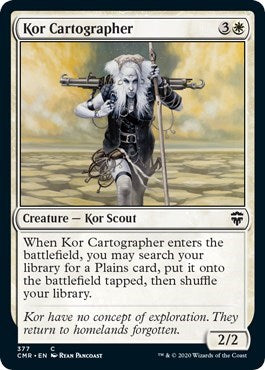 Kor Cartographer [Commander Legends] | Good Games Cannington