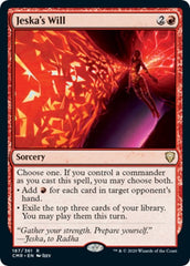 Jeska's Will [Commander Legends] | Good Games Cannington