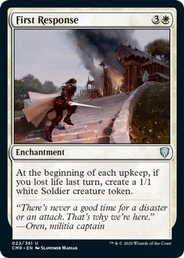 First Response [Commander Legends] | Good Games Cannington