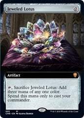 Jeweled Lotus (Extended Art) [Commander Legends] | Good Games Cannington