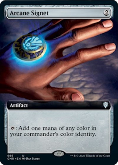 Arcane Signet (Extended Art) [Commander Legends] | Good Games Cannington