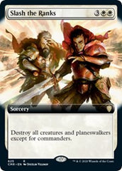Slash the Ranks (Extended Art) [Commander Legends] | Good Games Cannington
