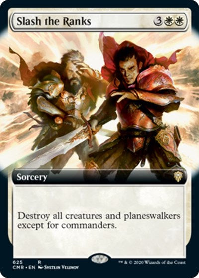 Slash the Ranks (Extended Art) [Commander Legends] | Good Games Cannington