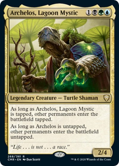 Archelos, Lagoon Mystic [Commander Legends] | Good Games Cannington
