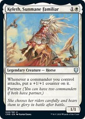Keleth, Sunmane Familiar [Commander Legends] | Good Games Cannington