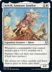 Keleth, Sunmane Familiar [Commander Legends] | Good Games Cannington