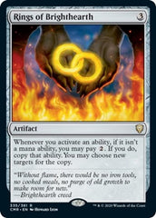Rings of Brighthearth [Commander Legends] | Good Games Cannington