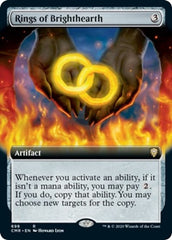 Rings of Brighthearth (Extended Art) [Commander Legends] | Good Games Cannington