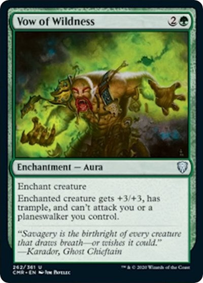 Vow of Wildness [Commander Legends] | Good Games Cannington
