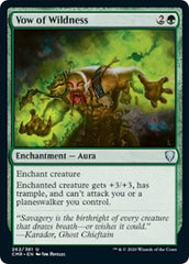 Vow of Wildness [Commander Legends] | Good Games Cannington