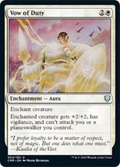 Vow of Duty [Commander Legends] | Good Games Cannington