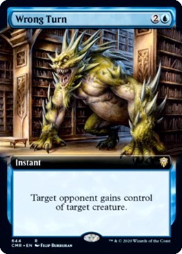 Wrong Turn (Extended Art) [Commander Legends] | Good Games Cannington