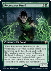 Rootweaver Druid (Extended Art) [Commander Legends] | Good Games Cannington