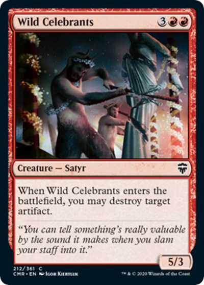 Wild Celebrants [Commander Legends] | Good Games Cannington