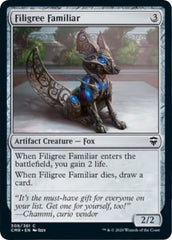 Filigree Familiar [Commander Legends] | Good Games Cannington