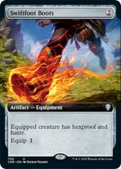 Swiftfoot Boots (Extended Art) [Commander Legends] | Good Games Cannington