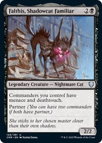 Falthis, Shadowcat Familiar [Commander Legends] | Good Games Cannington