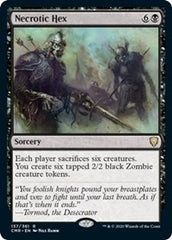 Necrotic Hex [Commander Legends] | Good Games Cannington