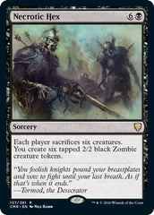 Necrotic Hex [Commander Legends] | Good Games Cannington