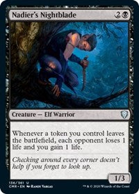 Nadier's Nightblade [Commander Legends] | Good Games Cannington