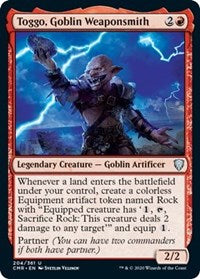 Toggo, Goblin Weaponsmith [Commander Legends] | Good Games Cannington