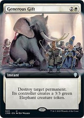 Generous Gift (Extended Art) [Commander Legends] | Good Games Cannington