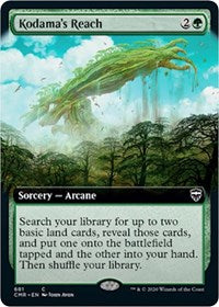Kodama's Reach (Extended Art) [Commander Legends] | Good Games Cannington
