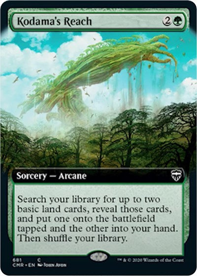 Kodama's Reach (Extended Art) [Commander Legends] | Good Games Cannington