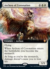 Archon of Coronation (Extended Art) [Commander Legends] | Good Games Cannington