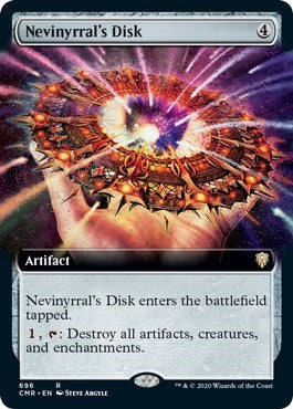 Nevinyrral's Disk (Extended Art) [Commander Legends] | Good Games Cannington