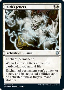 Faith's Fetters [Commander Legends] | Good Games Cannington