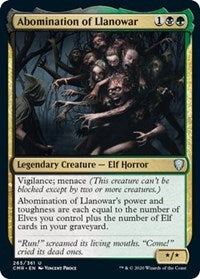 Abomination of Llanowar [Commander Legends] | Good Games Cannington