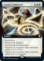 Austere Command (Extended Art) [Commander Legends] | Good Games Cannington