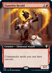 Flamekin Herald (Extended Art) [Commander Legends] | Good Games Cannington
