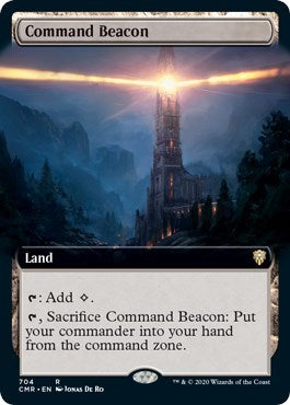 Command Beacon (Extended Art) [Commander Legends] | Good Games Cannington