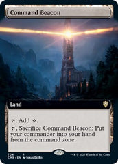 Command Beacon (Extended Art) [Commander Legends] | Good Games Cannington