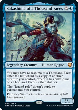 Sakashima of a Thousand Faces [Commander Legends] | Good Games Cannington