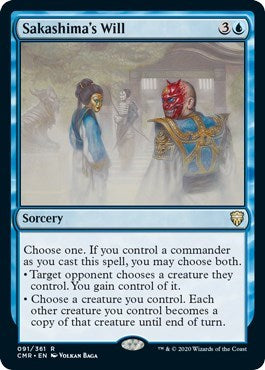 Sakashima's Will [Commander Legends] | Good Games Cannington