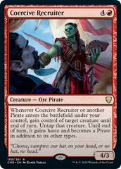 Coercive Recruiter [Commander Legends] | Good Games Cannington