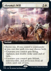 Akroma's Will (Extended Art) [Commander Legends] | Good Games Cannington