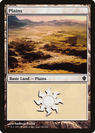 Plains (340) [Commander 2013] | Good Games Cannington