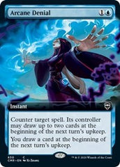 Arcane Denial (Extended Art) [Commander Legends] | Good Games Cannington