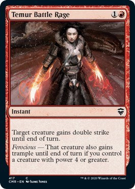Temur Battle Rage [Commander Legends] | Good Games Cannington
