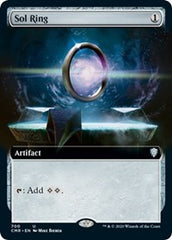 Sol Ring (Extended Art) [Commander Legends] | Good Games Cannington