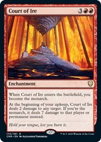 Court of Ire [Commander Legends] | Good Games Cannington