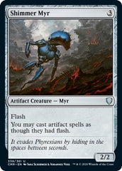 Shimmer Myr [Commander Legends] | Good Games Cannington