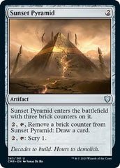 Sunset Pyramid [Commander Legends] | Good Games Cannington