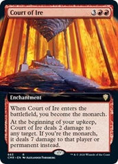Court of Ire (Extended Art) [Commander Legends] | Good Games Cannington