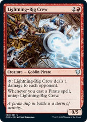 Lightning-Rig Crew [Commander Legends] | Good Games Cannington