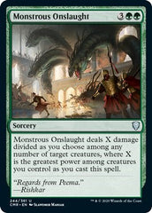 Monstrous Onslaught [Commander Legends] | Good Games Cannington